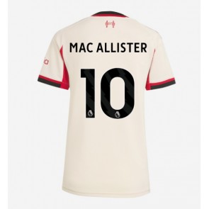 Liverpool Alexis Mac Allister #10 Udebanetrøje Dame 2025-26 Kortærmet